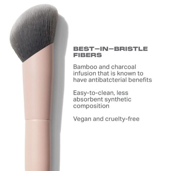 Morphe Face Shaping Essentials Bamboo & Charcoal Infused Face Brush Set - Picture 4 of 8